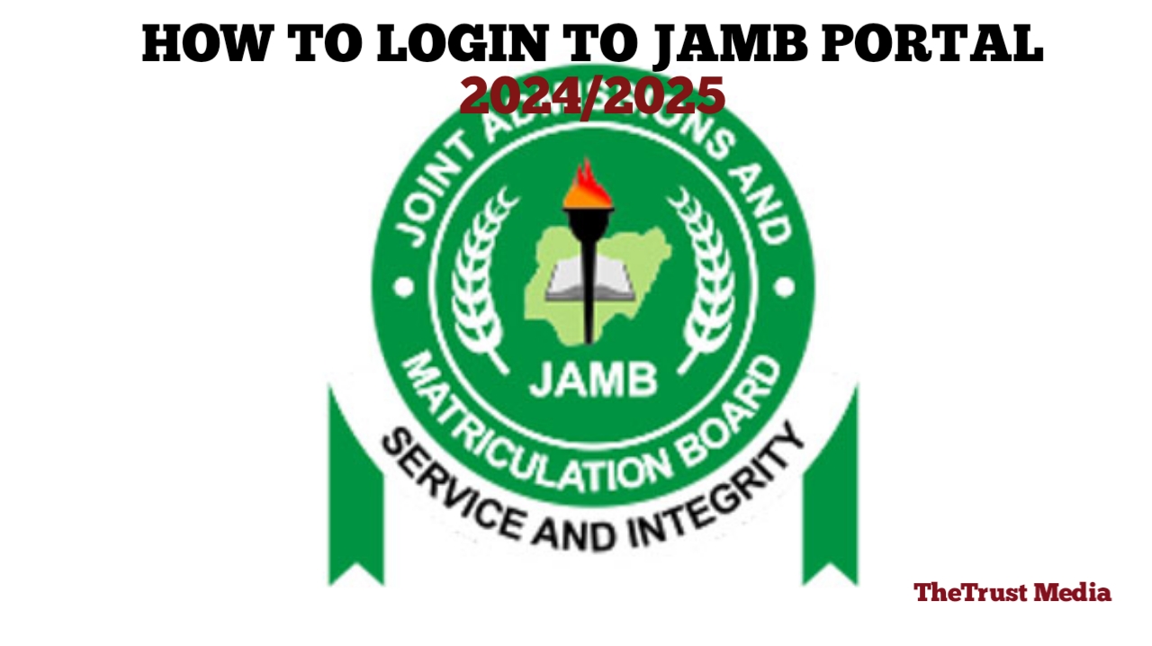 JAMB Portal Login